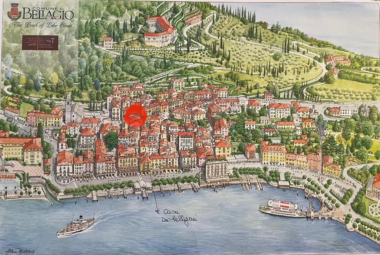 Casa De Pellegrin Bellagio Lake Como Италия